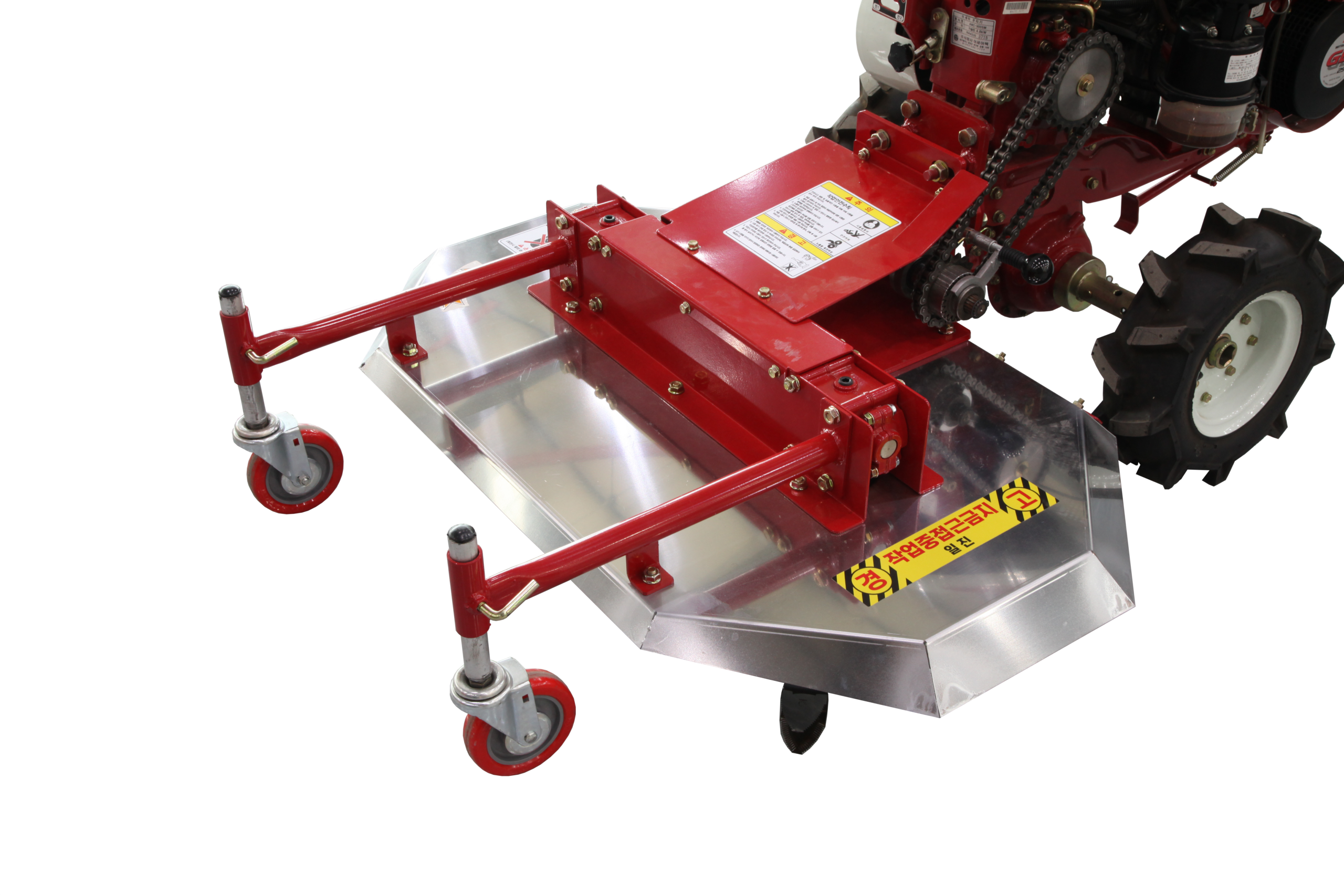 마늘 줄기 절단기