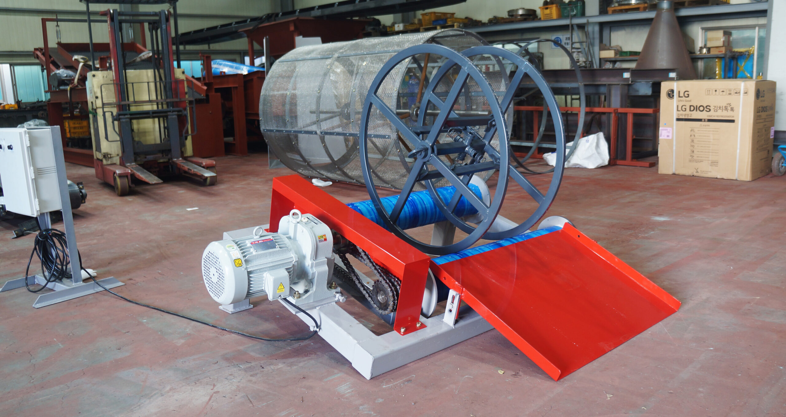 전선권선기(전선권취기)