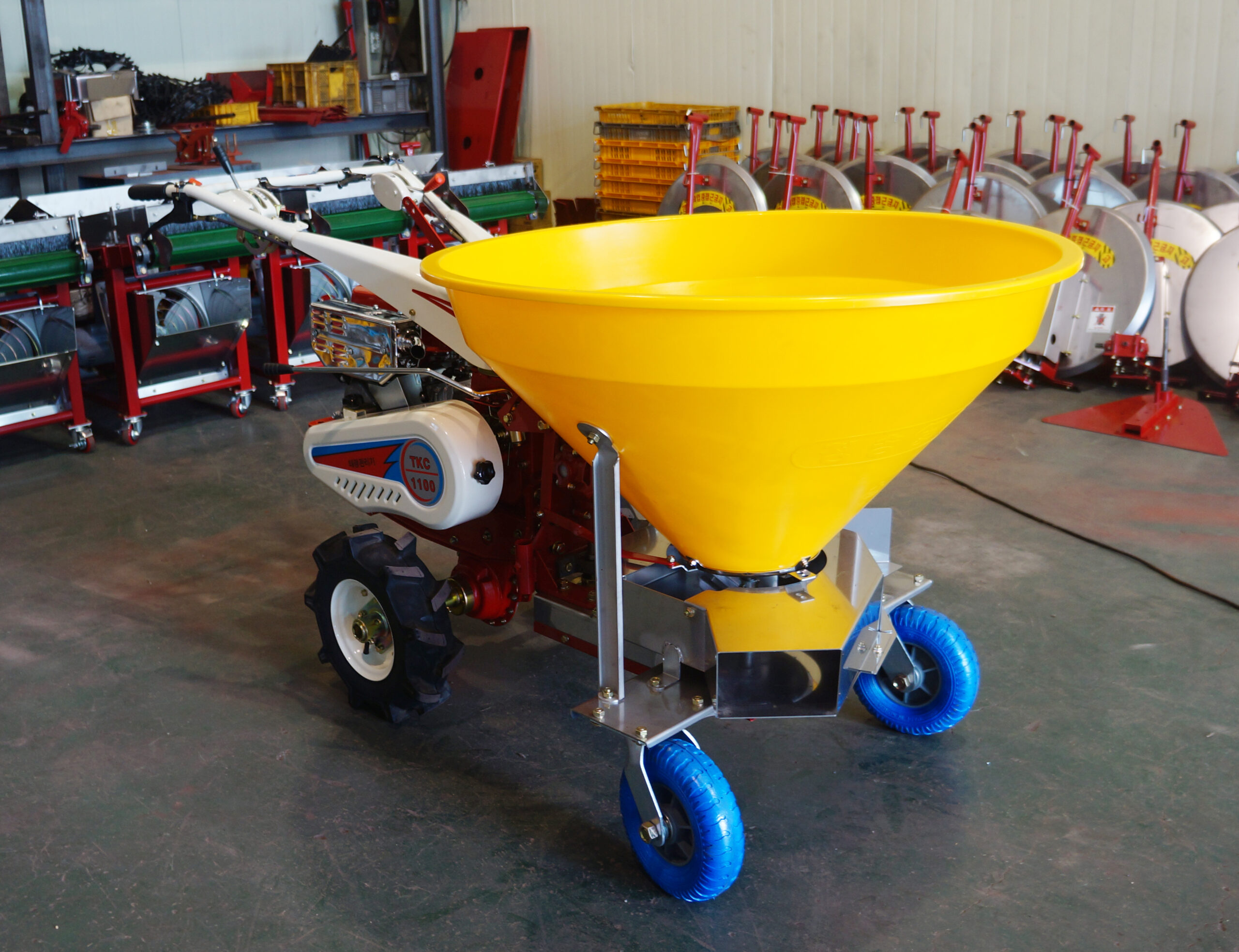 관리기 부착형 살포기